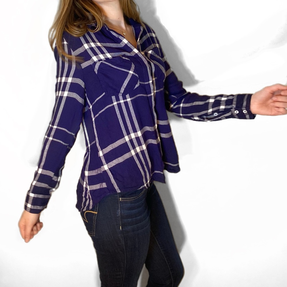 BUTTONS button down flannel shirt - Picture 2 of 3
